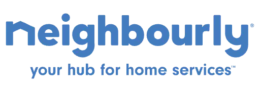 Neigbourly logo with tagline.